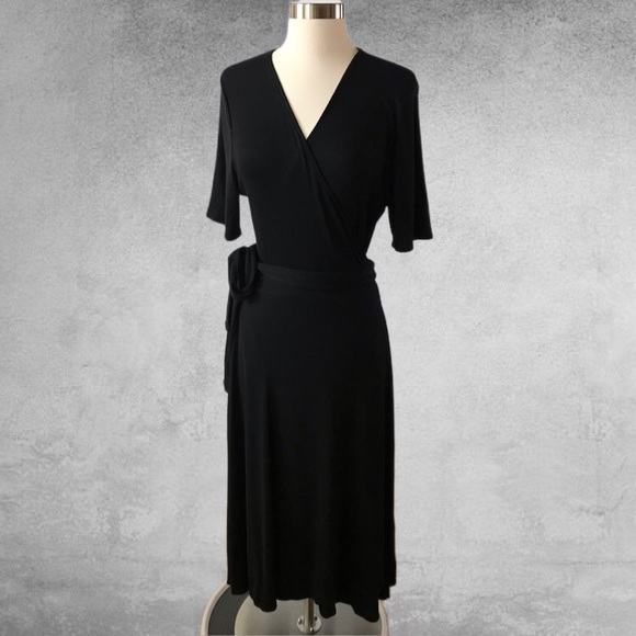 j crew knit wrap dress